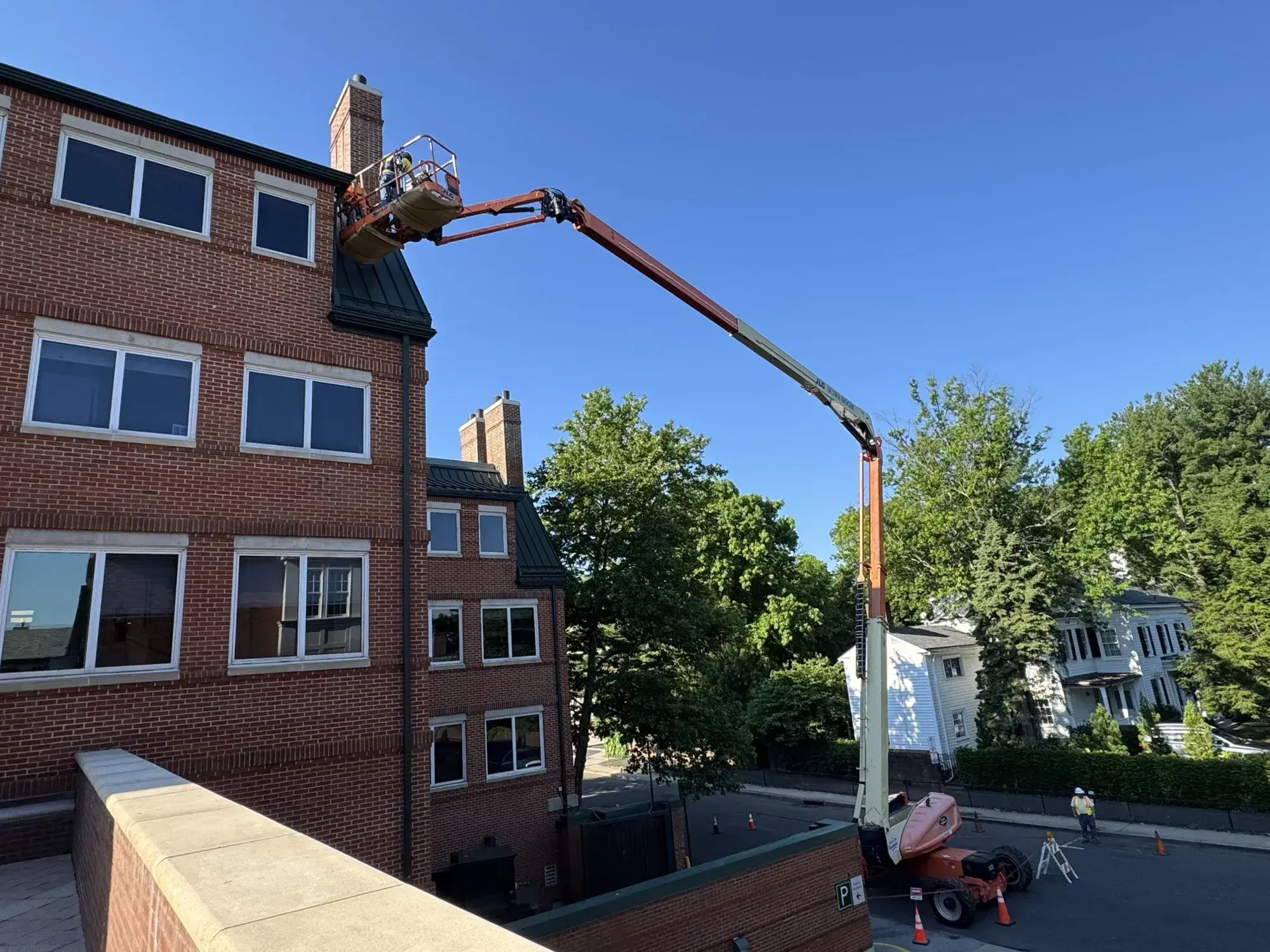 Industrial masonry and restoration project